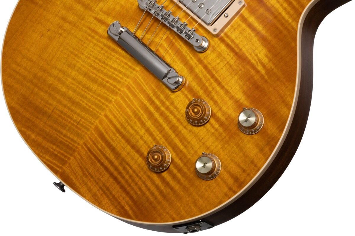 Gibson Custom Kirk Hammett "Greeny" 1959 Les Paul Standard Electric Guitar (with Case), view