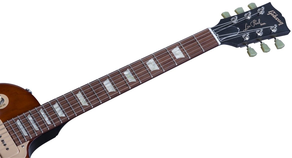 Optøjer tonehøjde har en finger i kagen Gibson 2016 Les Paul '60s Tribute T Electric Guitar | zZounds