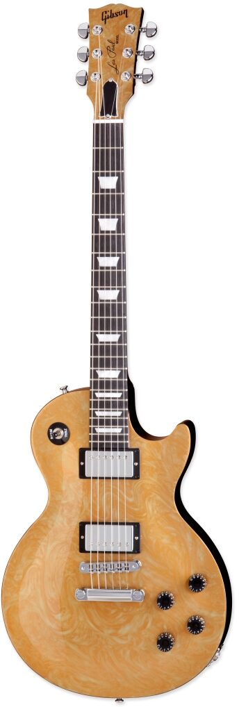 Gibson Les Paul Studio Swirl Electric Guitar with Case, Gold Swirl