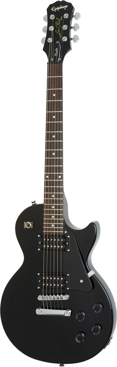 Epiphone Les Paul Studio Electric Guitar, Ebony