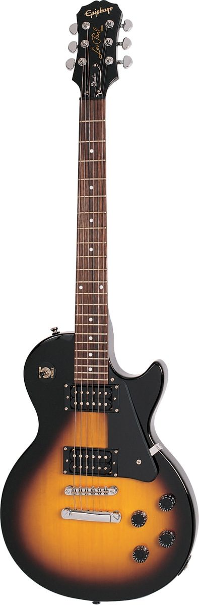 Epiphone Les Paul Studio Electric Guitar, Vintage Sunburst