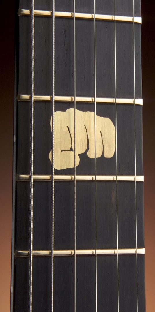 Gibson Les Paul Menace Electric Guitar (with Gig Bag), Inlay