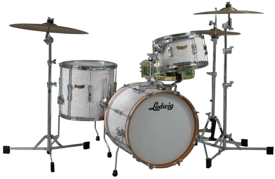 Ludwig LR318JX Club Date Jazzette Drum Shell Kit, 3-Piece