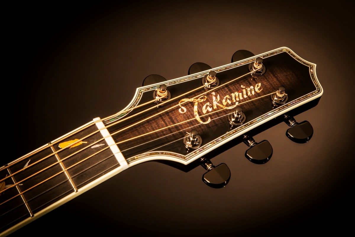 Takamine LTD2014 Cutaway Acoustic-Electric Guitar, Glamour View 3