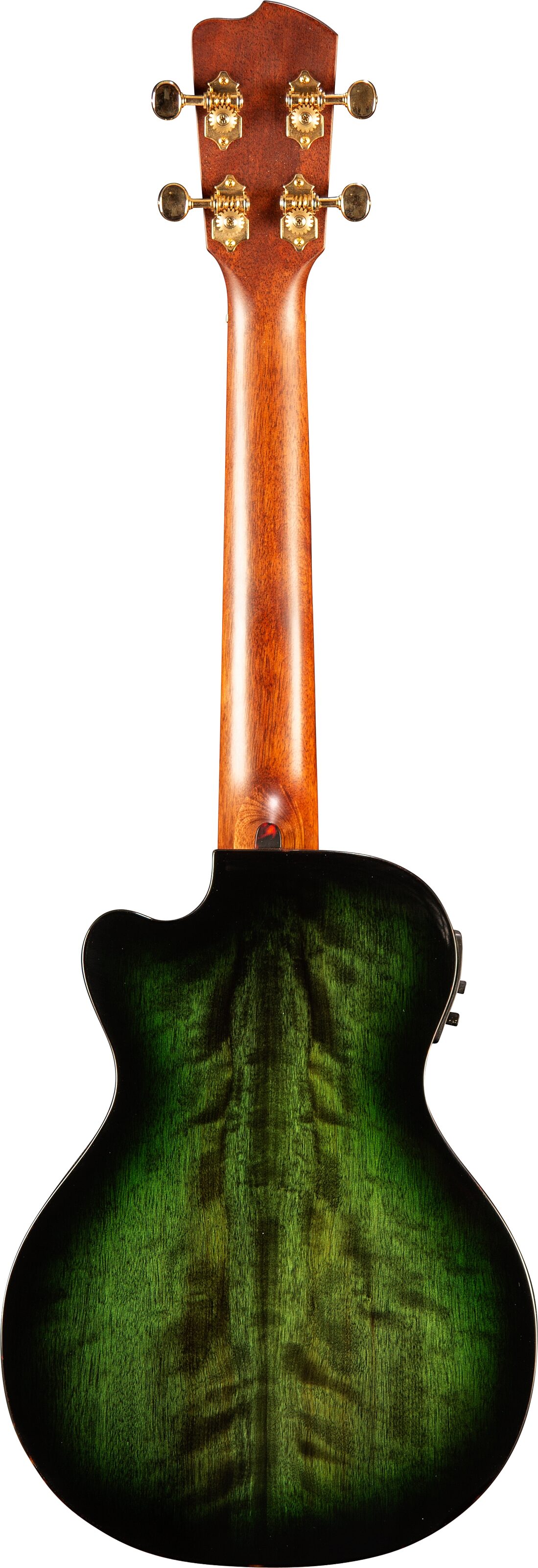 Breedlove Luau Tenor CE Acoustic-Electric Ukulele, Action Position Back
