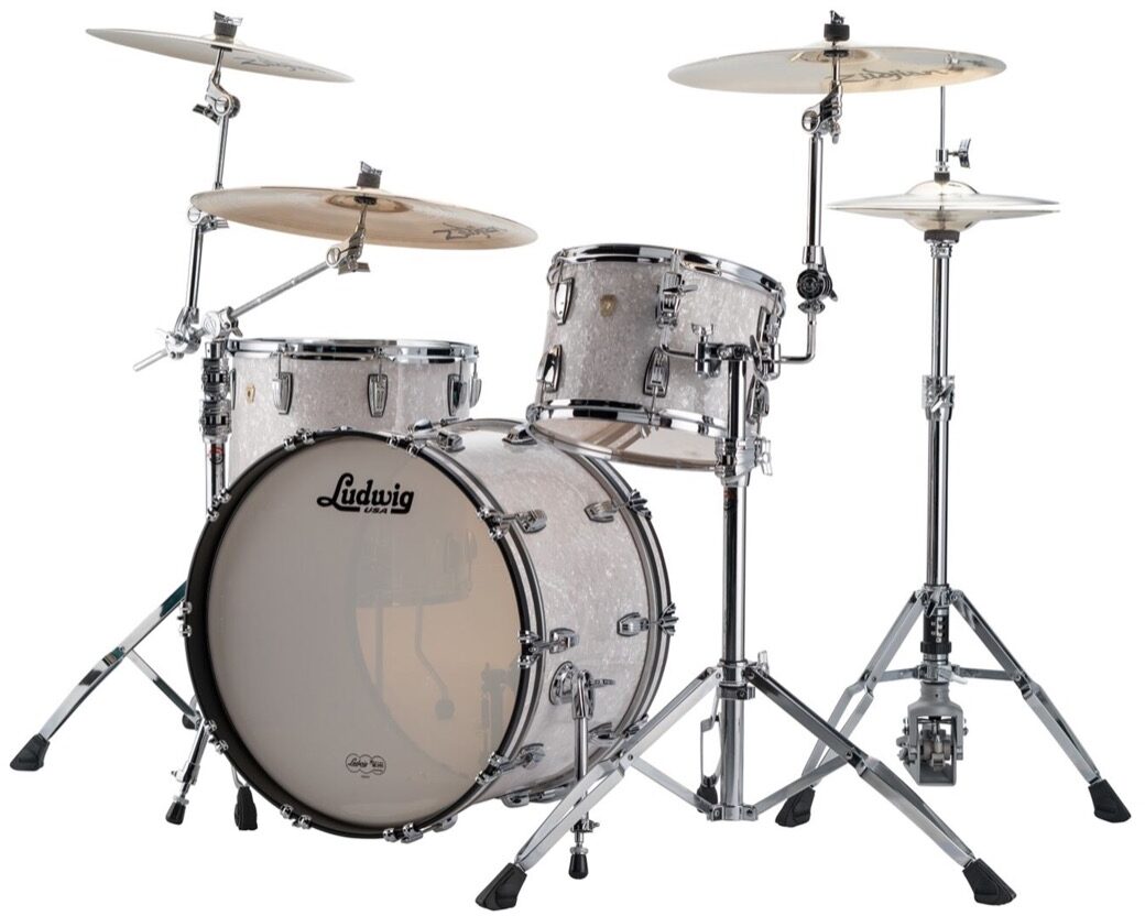Ludwig Classic Maple FAB 3 Drum Shell Kit, 3-Piece, main