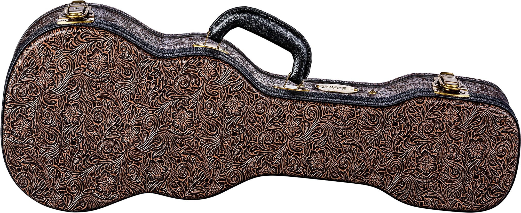 Luna Tooled-Leather Concert Ukulele Hard Case |