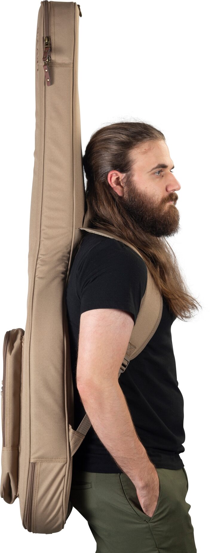 lionlar Waterproof Bass Guitar Gig Bag Carry Handle Double Straps