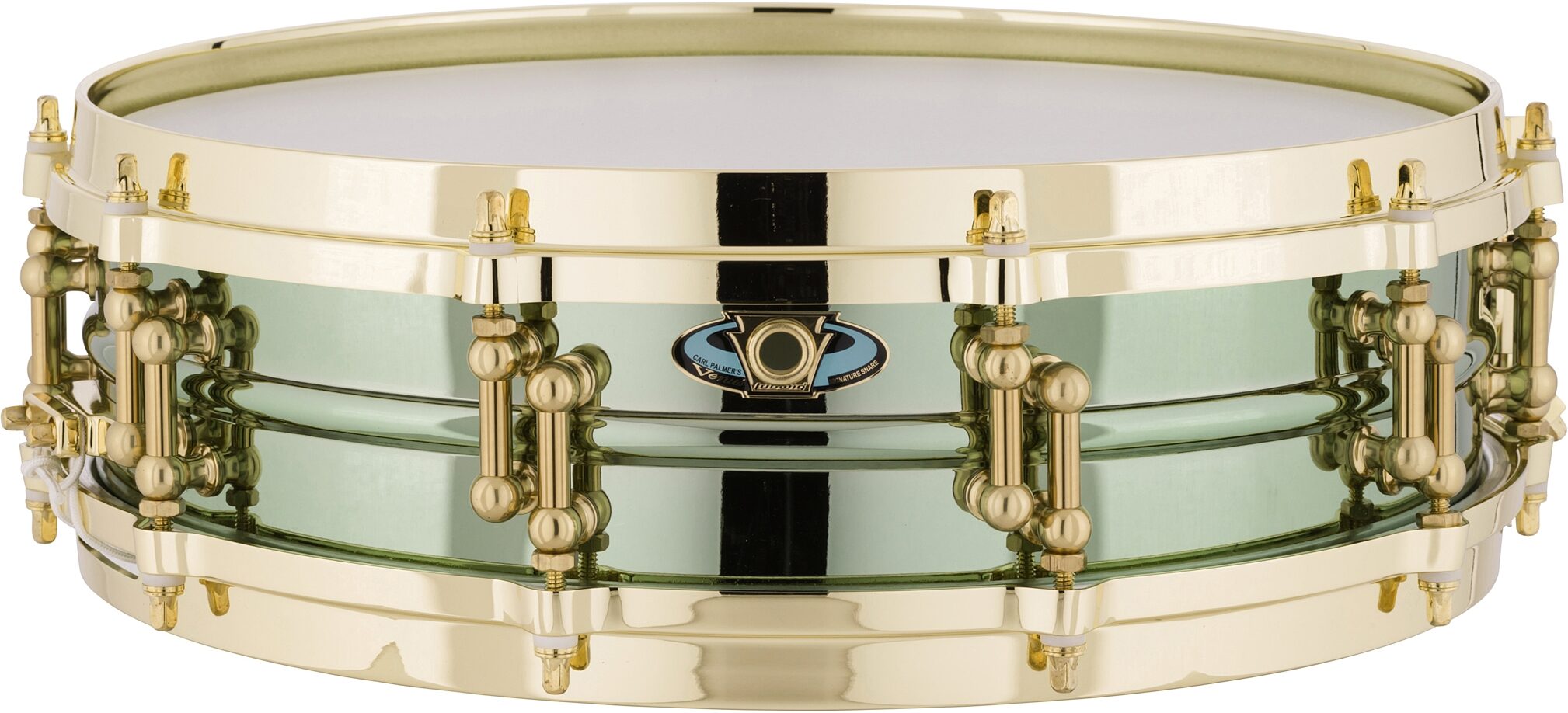 Ludwig Carl Palmer Venus Signature 3.7x14 Brass Piccolo Snare Drum