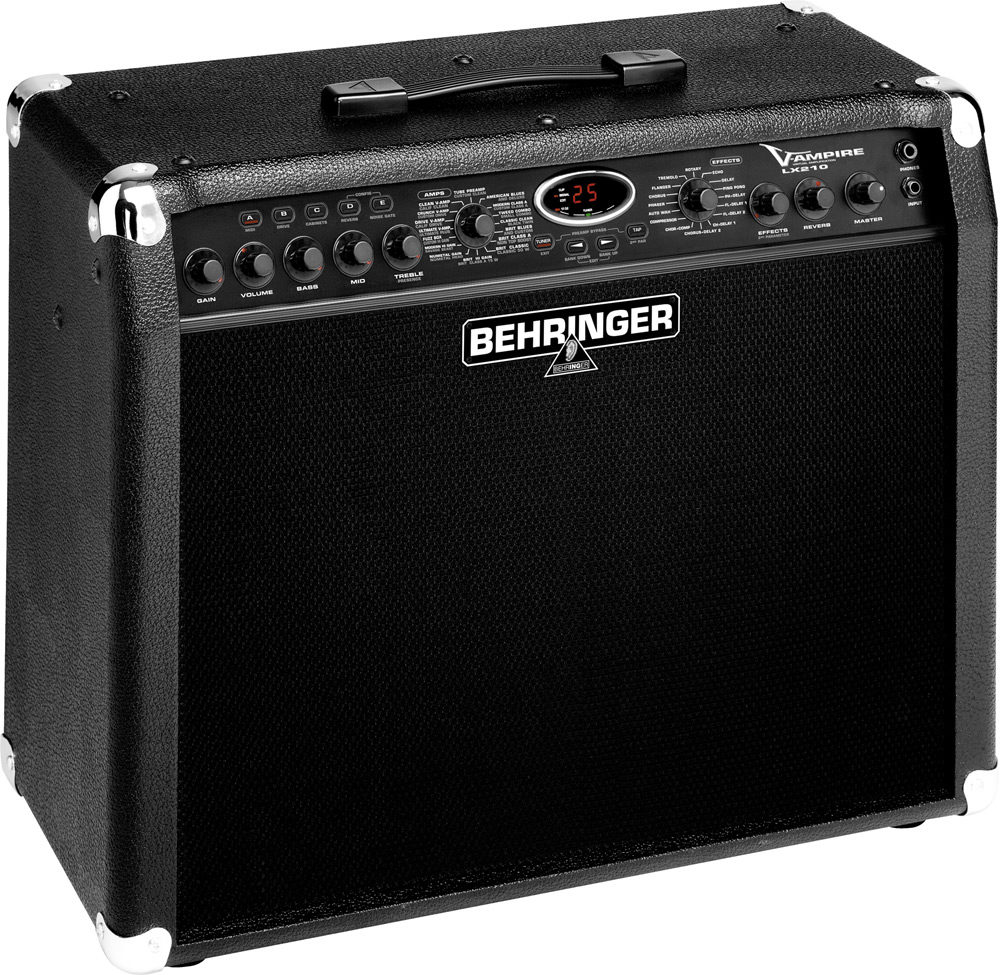 Behringer LX210 V-Ampire Guitar Combo Amplifier (2x60 Watts, 2x10 in.), Main