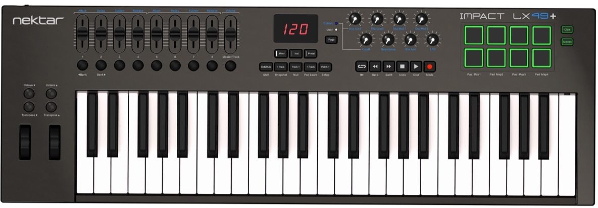 nektar midi keyboard 49