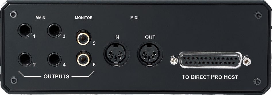 Aardvark Direct Pro LX6 PCI Audio Interface with Cubase LE (Windows), Back
