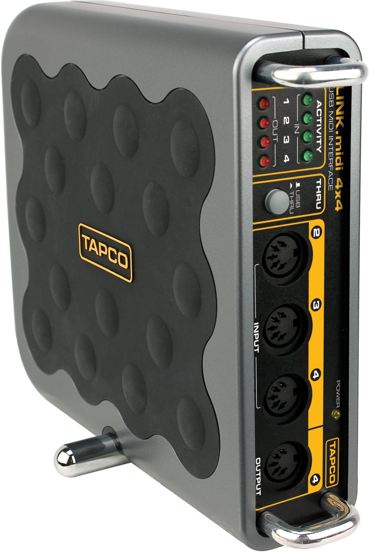 Tapco by Mackie Link.MIDI 4-Channel USB MIDI Interface, Standup