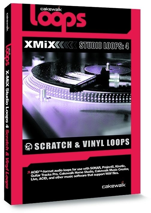 Cakewalk Software X Mix Studio Loops 4 Scratch and Vinyl Library, Main