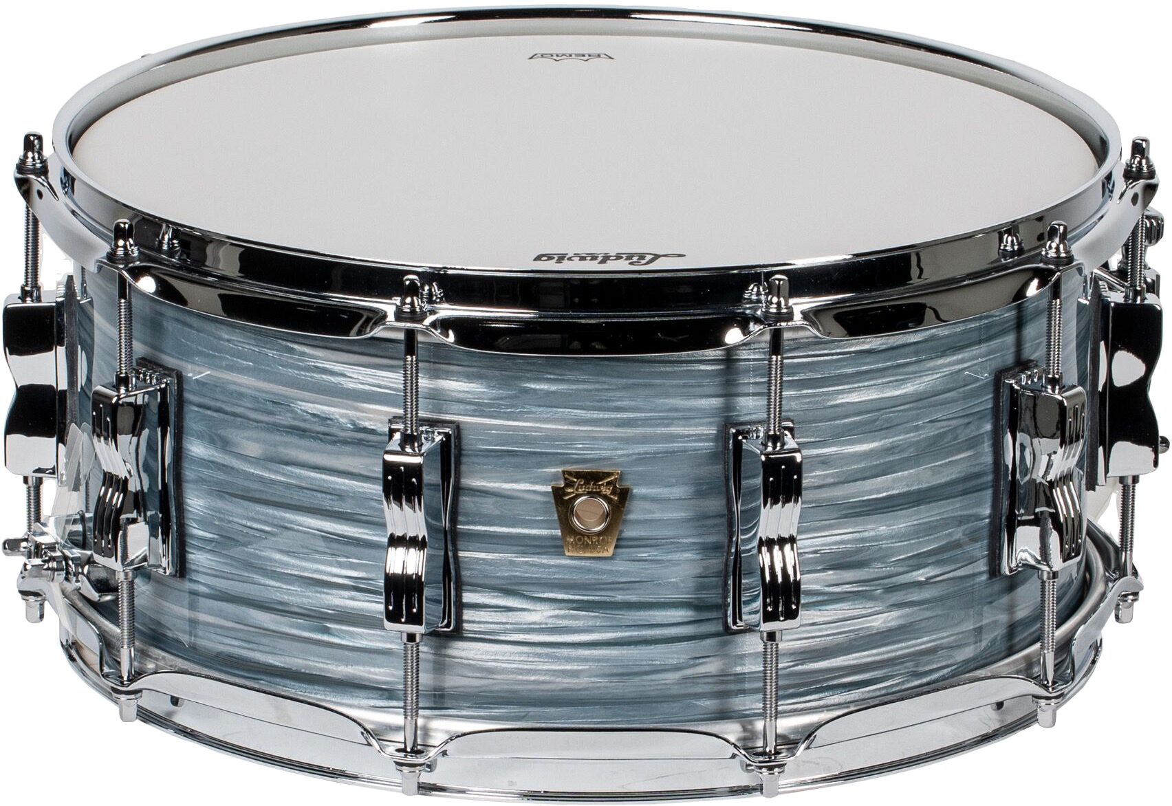 Ludwig LS403XX Classic Maple Wood Snare, Action Position Back