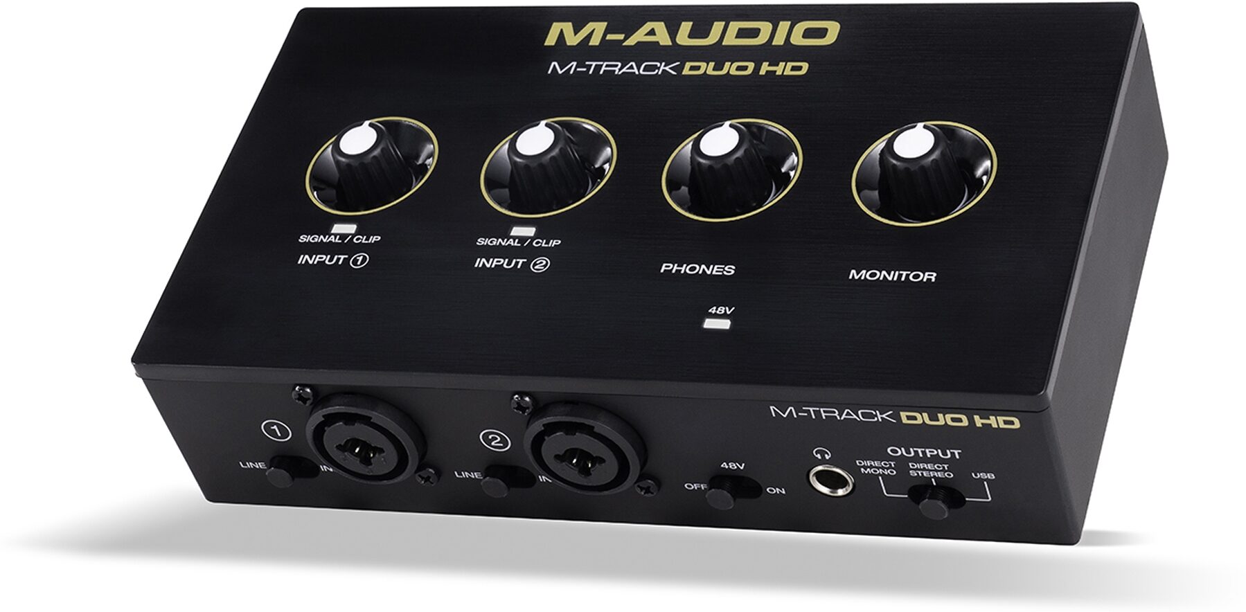 M-Audio M-Track Duo HD Producer Pack, New, Action Position Back