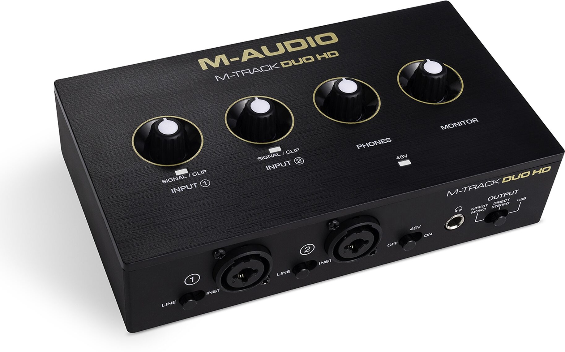 M-Audio M-Track Duo HD Producer Pack, New, Action Position Back