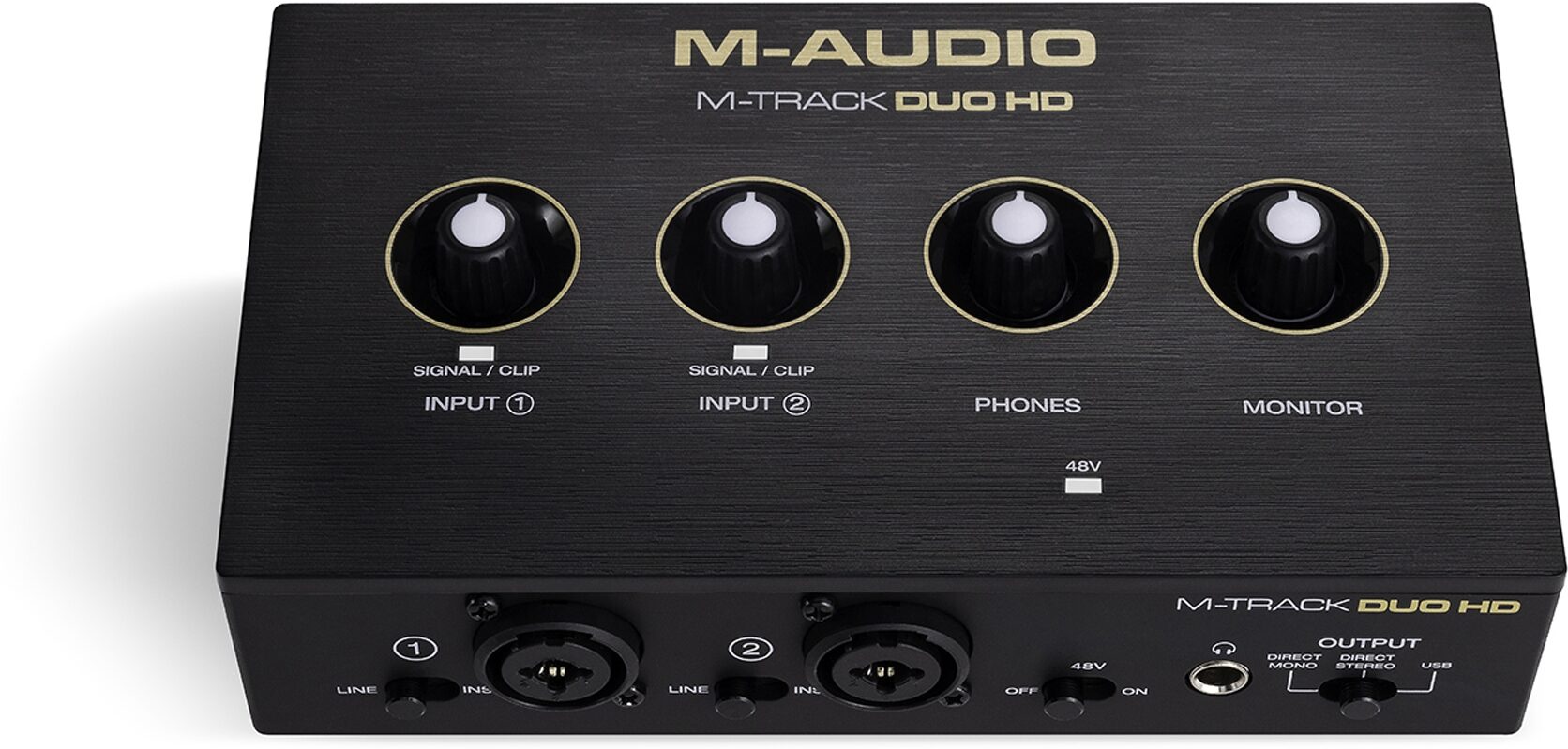 M-Audio M-Track Duo HD Producer Pack, New, Action Position Back