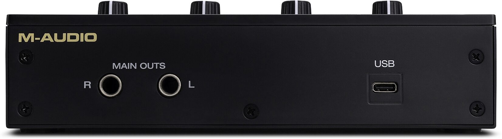 M-Audio M-Track DUO HD USB Audio Interface, New, Action Position Back