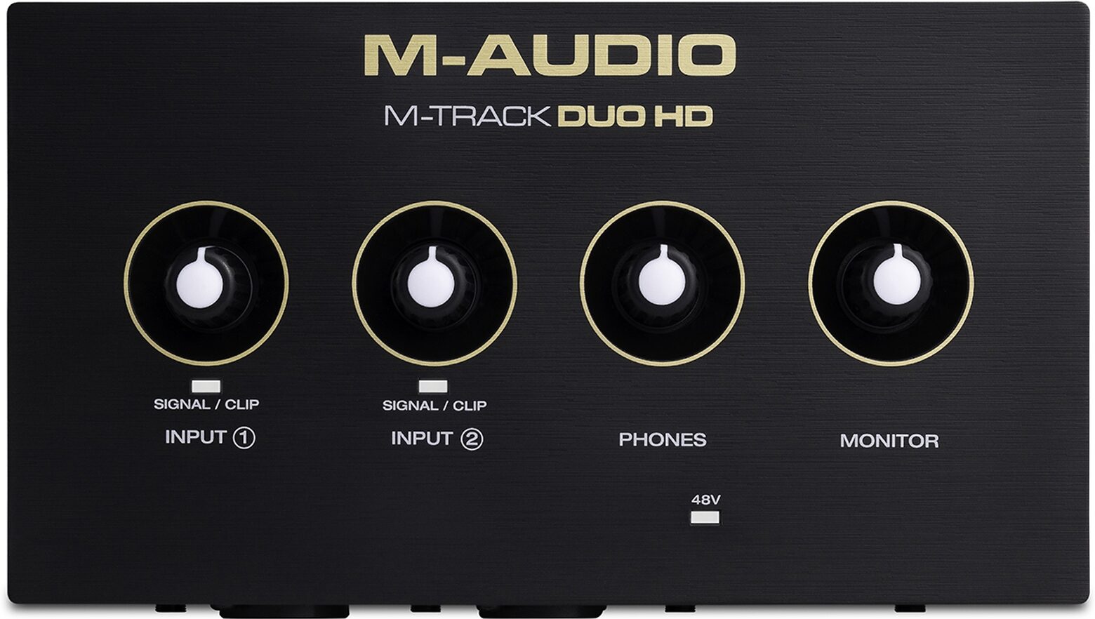 M-Audio M-Track DUO HD USB Audio Interface, New, Action Position Back