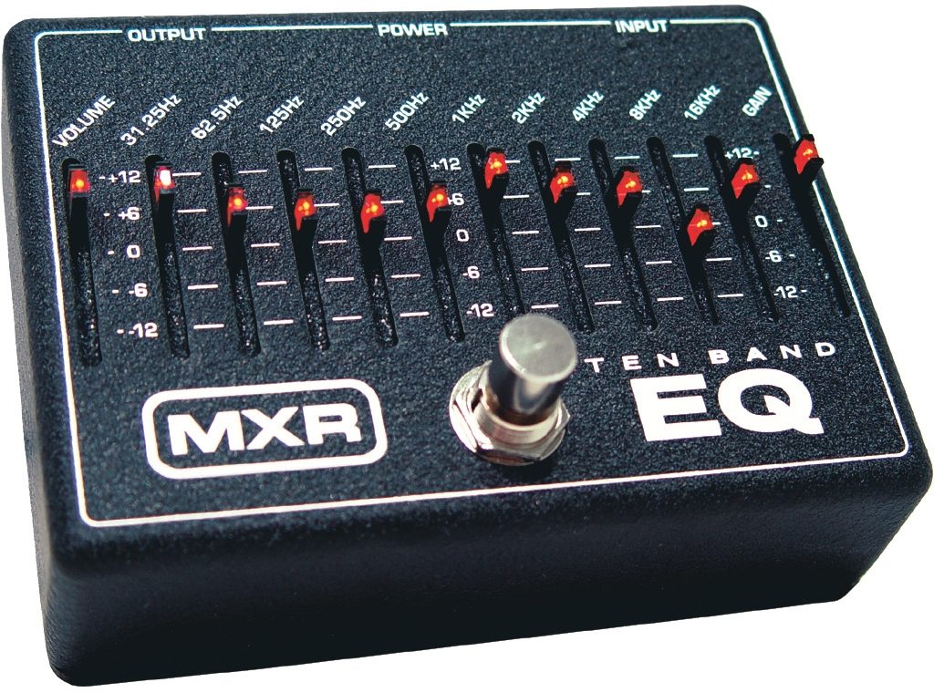 超熱 MXR Ten イコライザーMXR Pedal M108S 10 MXR Band Graphic Band