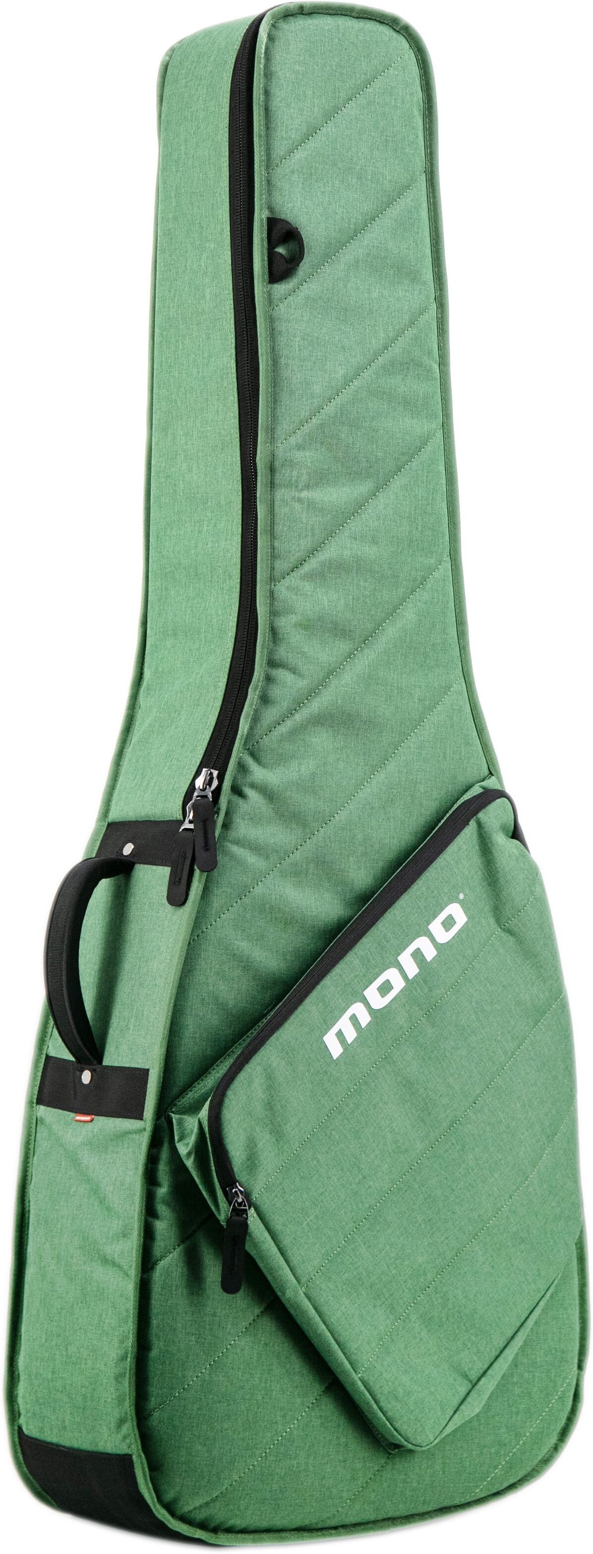 Mono M80 Acoustic Guitar Sleeve 2.0, Green, Angled Side