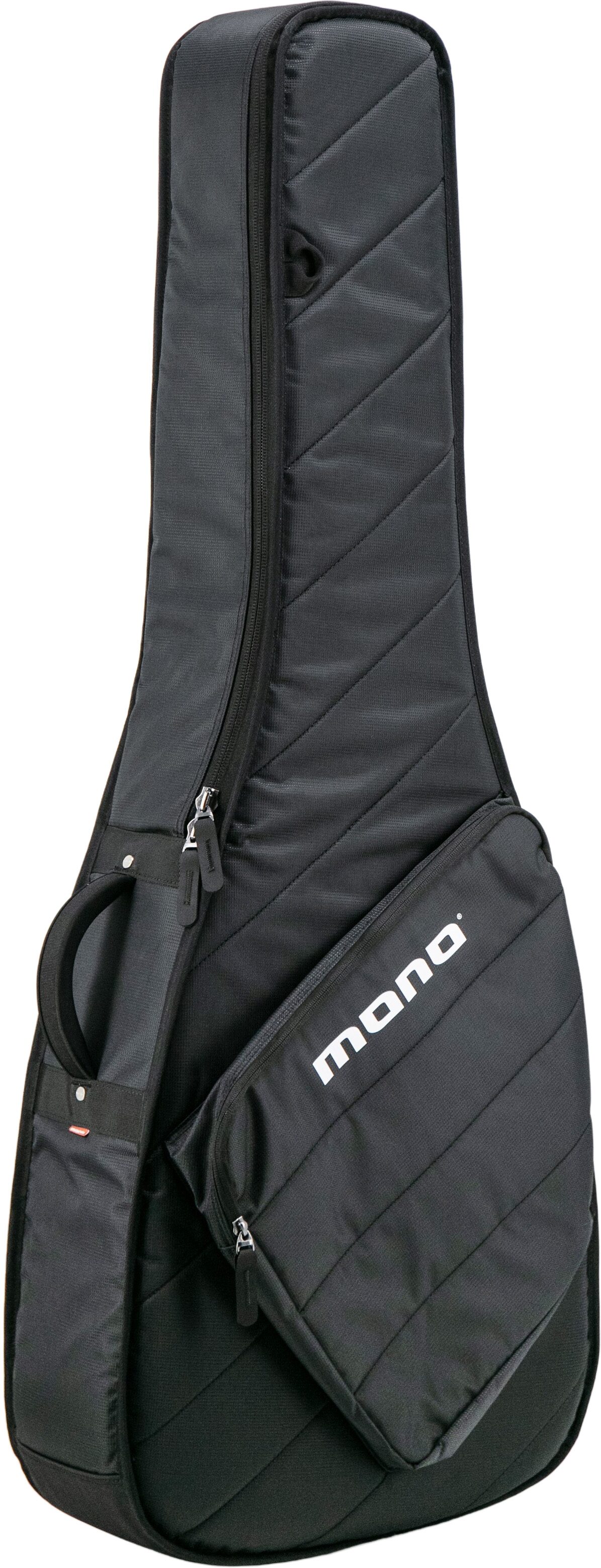 Mono M80 Acoustic Guitar Sleeve 2.0, Black, Angled Side
