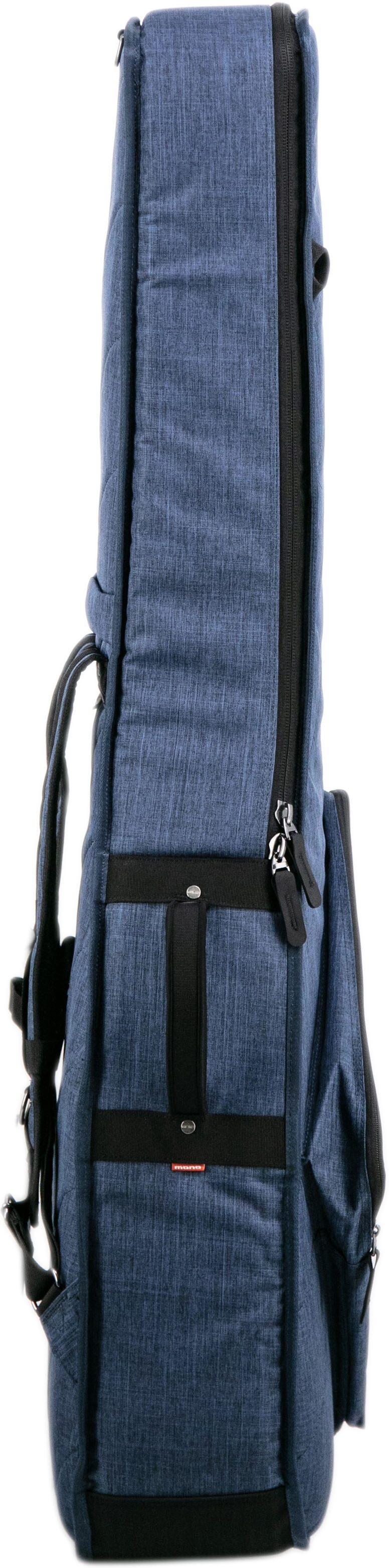 Mono M80 Acoustic Guitar Sleeve 2.0, Blue, Angled Side