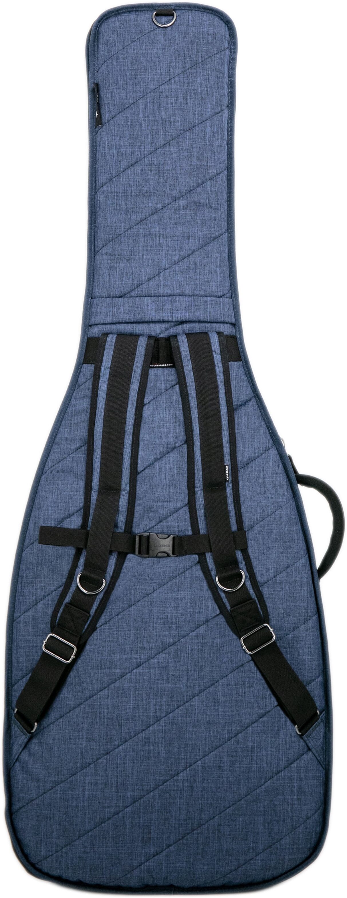 Mono M80 Bass Sleeve 2.0, Blue, Main Back