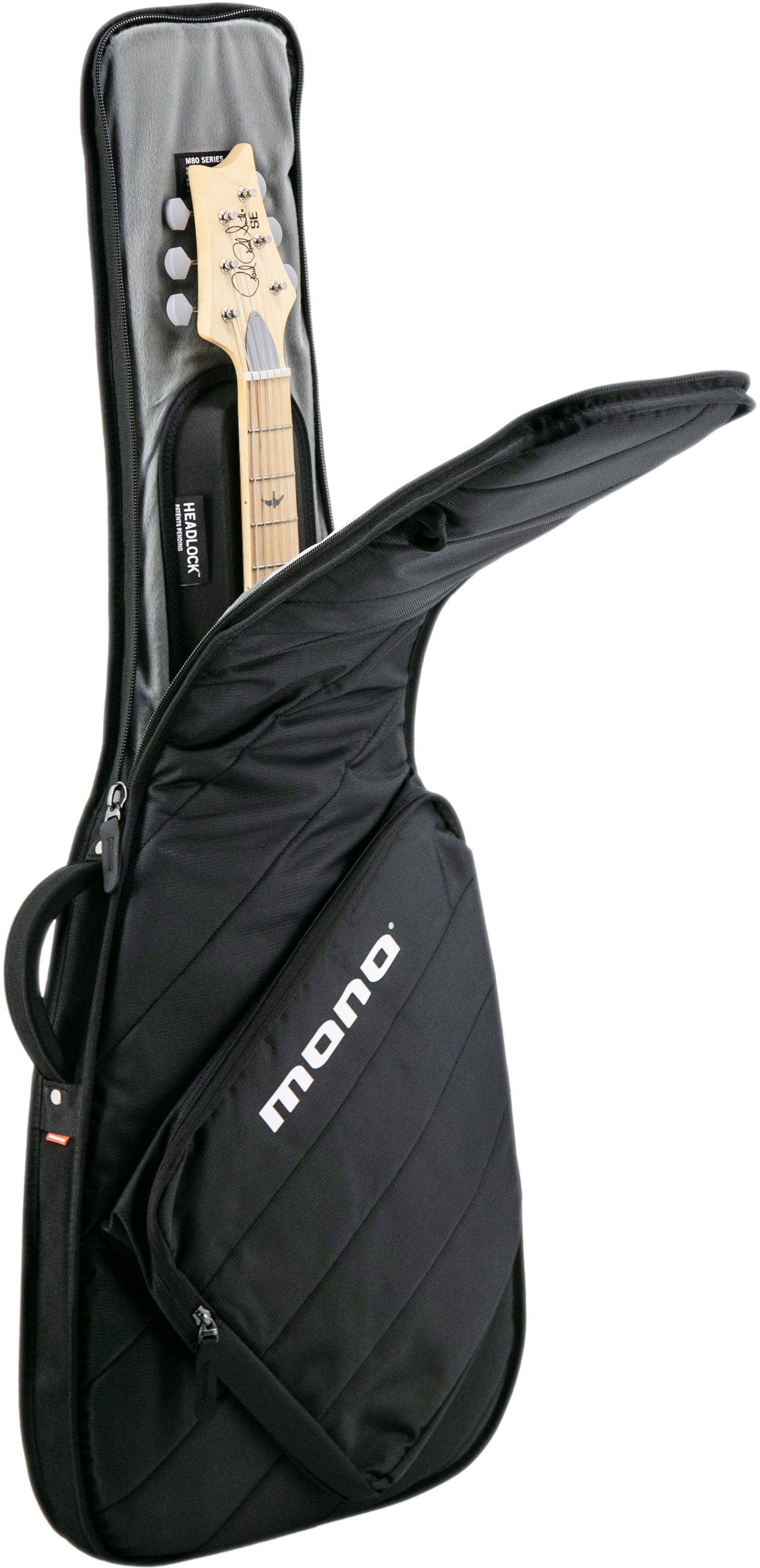MONO M80-SEG-V2 M80 Guitar Sleeve 2.0, Black, Angled Side