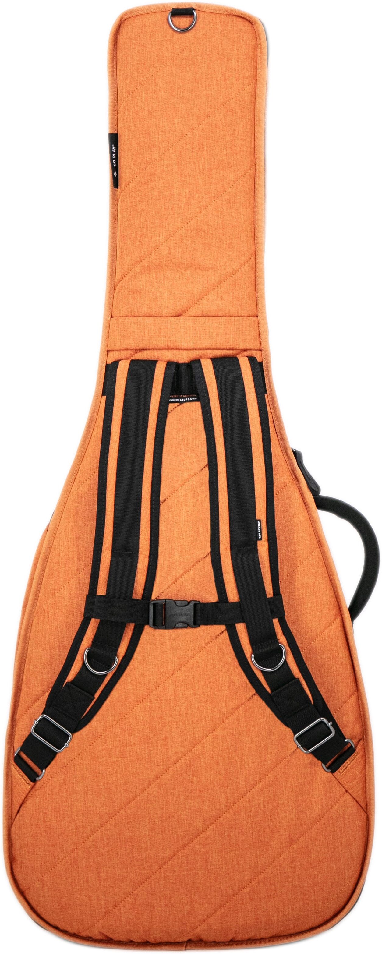 MONO M80-SEG-V2 M80 Guitar Sleeve 2.0, Orange, Main Back