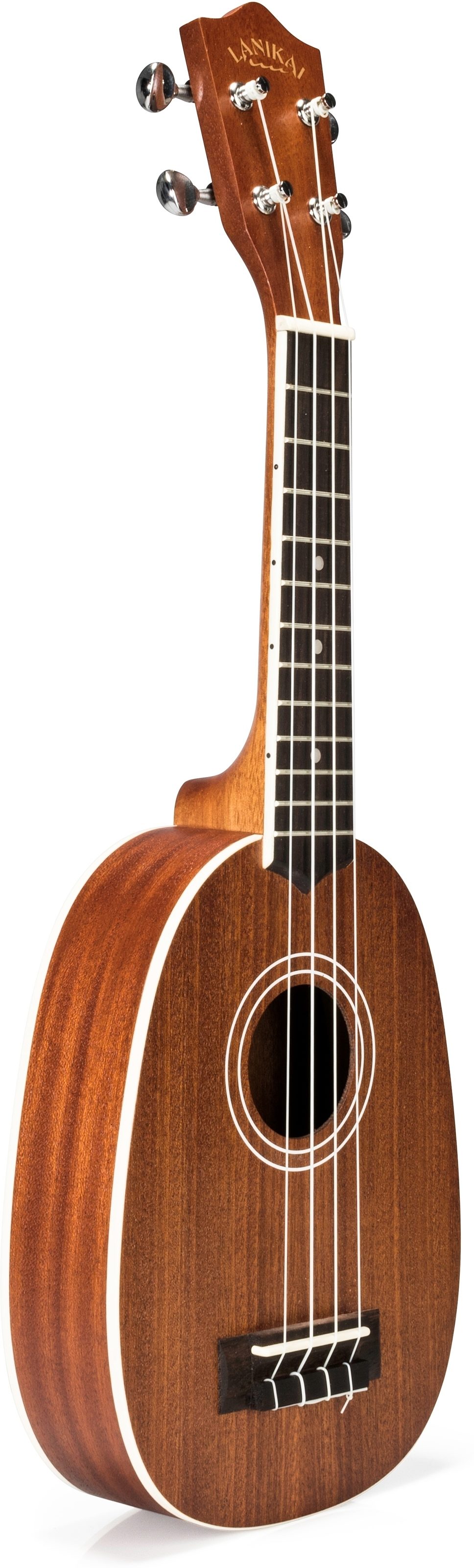 Lanikai Mahogany Pineapple Ukulele (with Gig Bag), Main