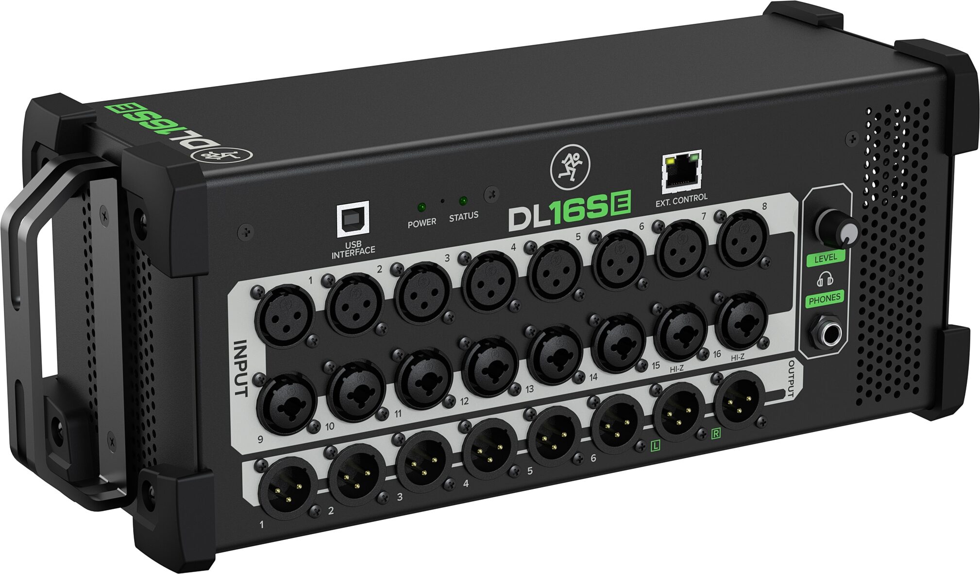 Mackie DL16SE 16-Channel Wireless Digital Rack Mixer, New, Action Position Back