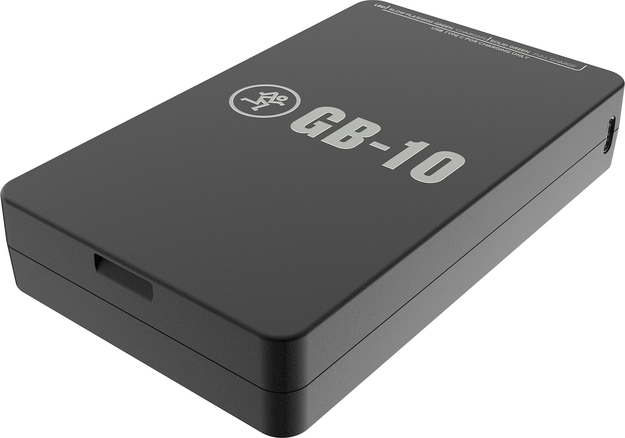 Mackie GB-10 Rechargeable Battery for ProFX10 GO, New, Action Position Back