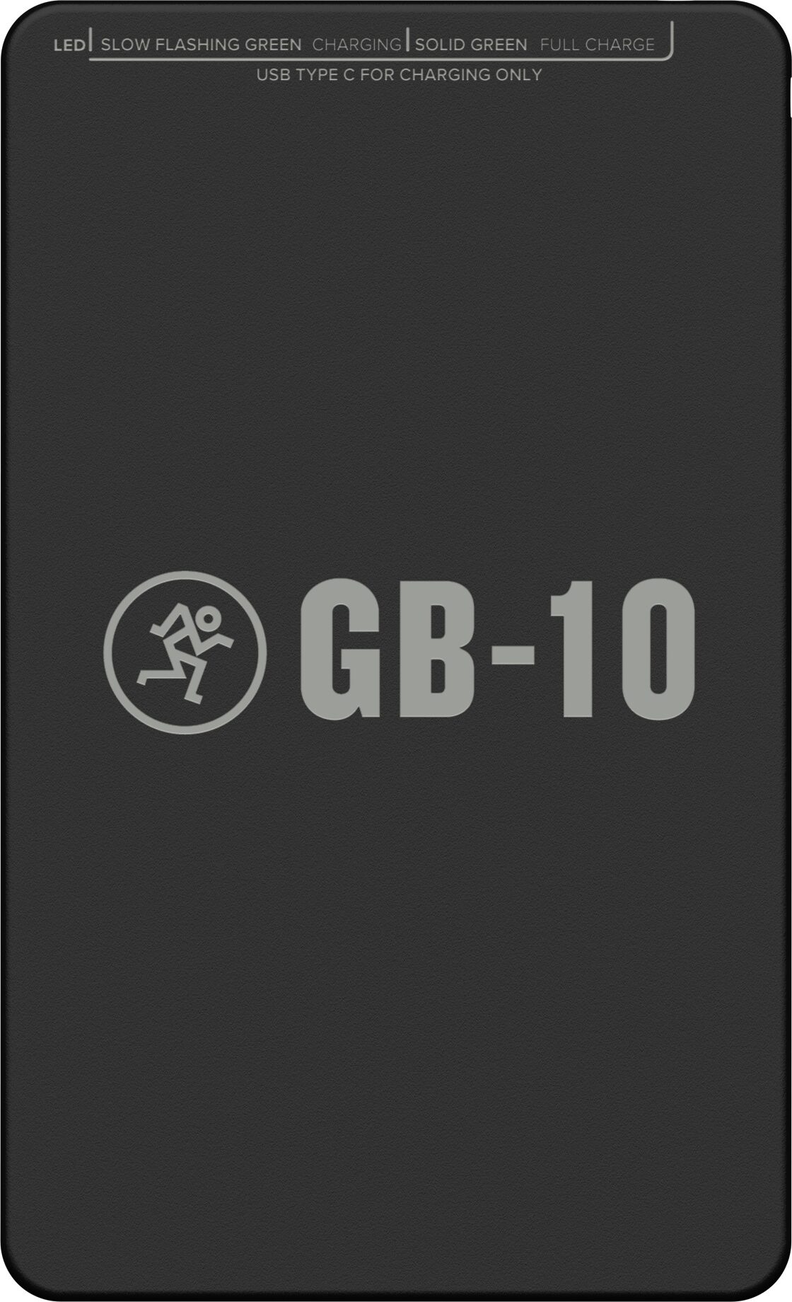 Mackie GB-10 Rechargeable Battery for ProFX10 GO, New, Action Position Back