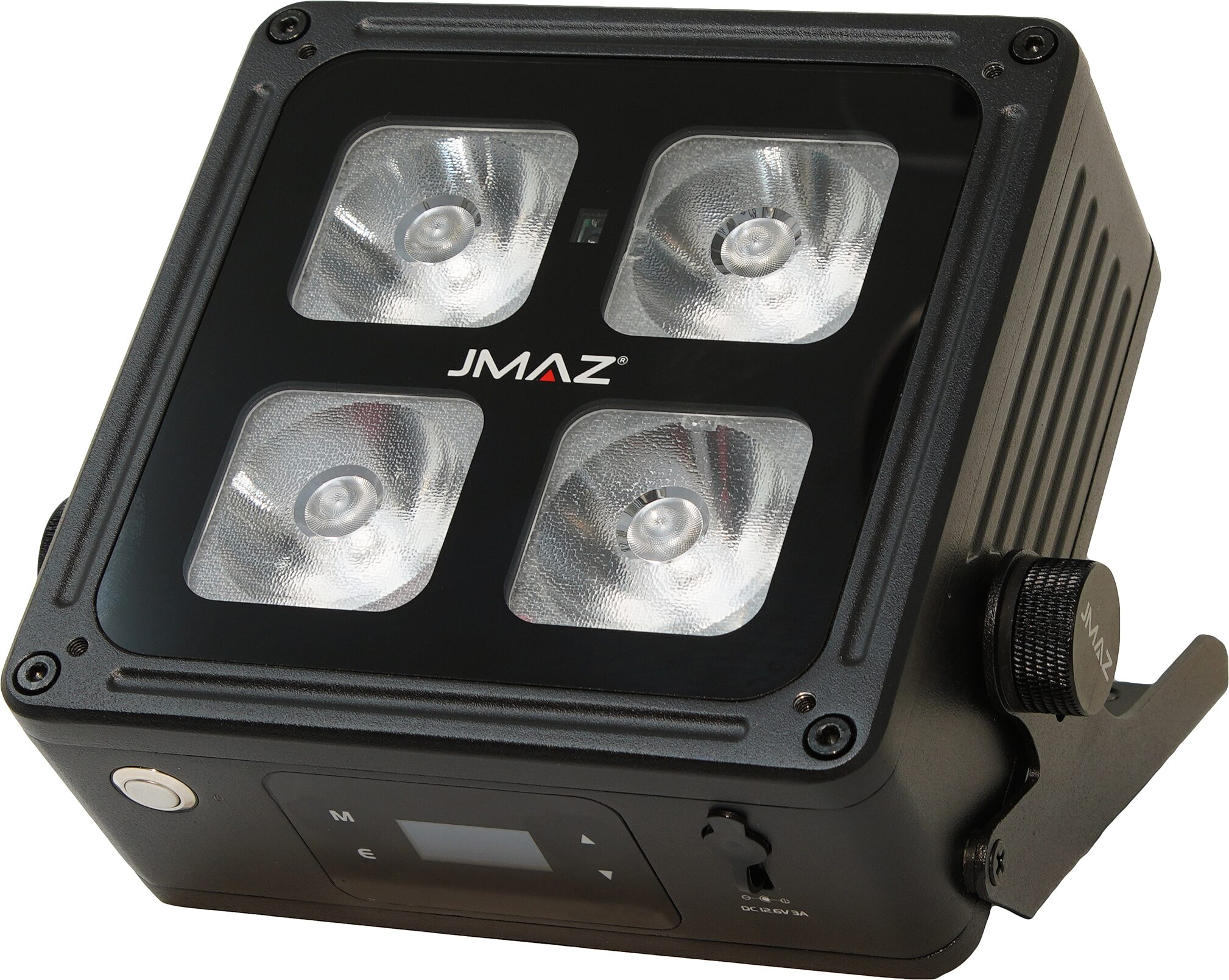 JMAZ MAD PAR 4IP Battery-Powered Outdoor LED Uplight, 6-Pack, Action Position Back
