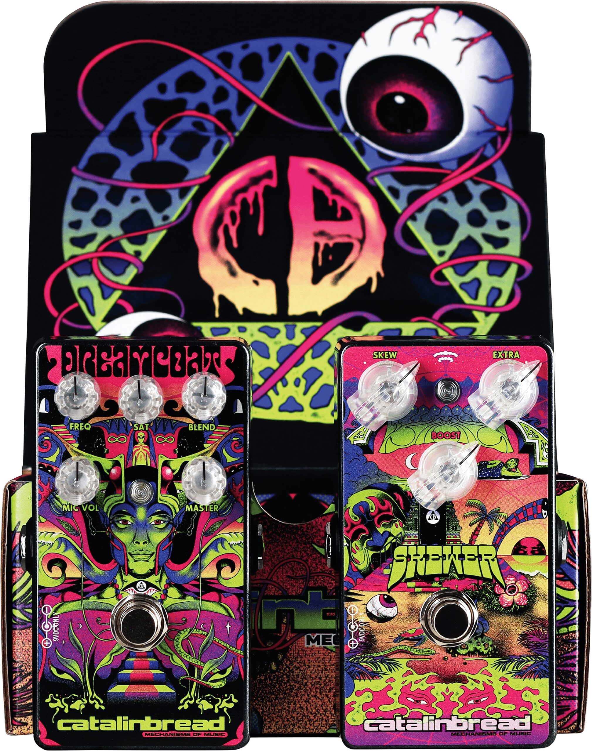 Catalinbread Dreamcoat and Skewer Box Set, Action Position Back