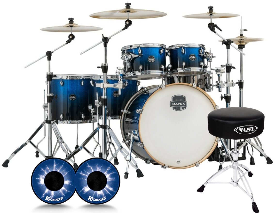 Mapex Armory Studioease Fast Drum Shell Kit, 6-Piece, mapex-amory-pack