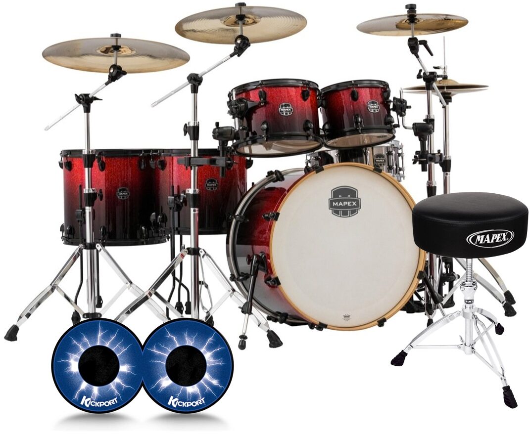 Mapex Armory Studioease Fast Drum Shell Kit, 6-Piece, mapex-amory-pack