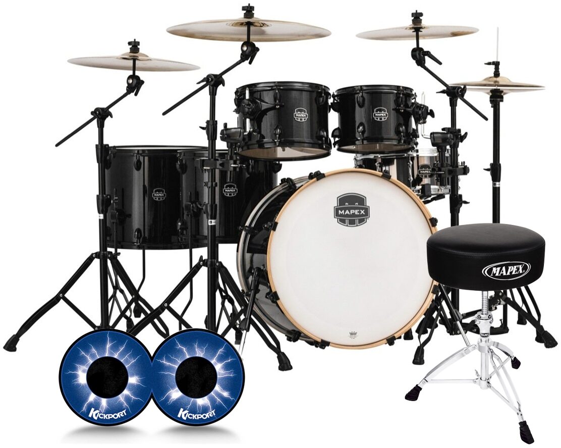 Mapex Armory Studioease Fast Drum Shell Kit, 6-Piece, mapex-amory-pack