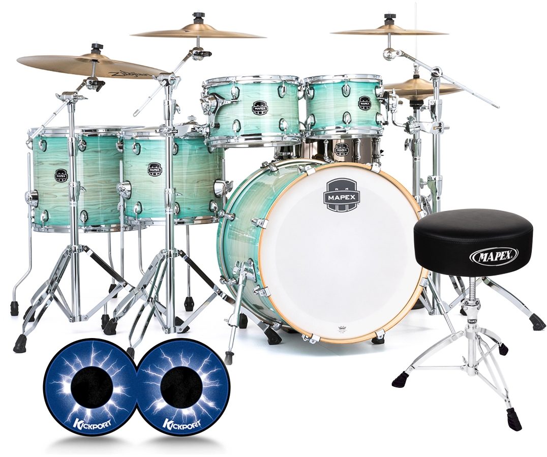 Mapex Armory Studioease Fast Drum Shell Kit, 6-Piece, mapex-amory-pack