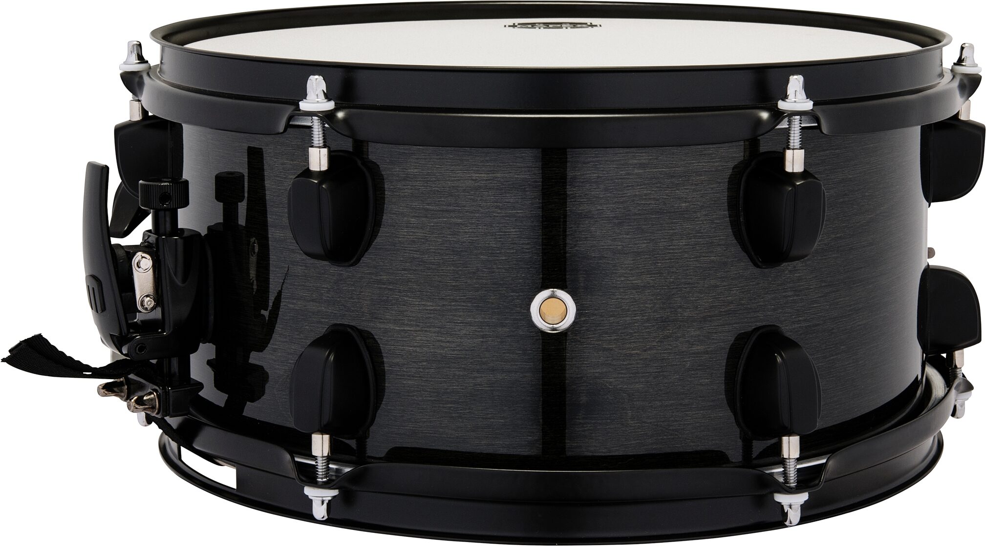 Mapex MPX Maple/Poplar Hybrid Snare, Transparent Black, 12x6 inch, Action Position Back