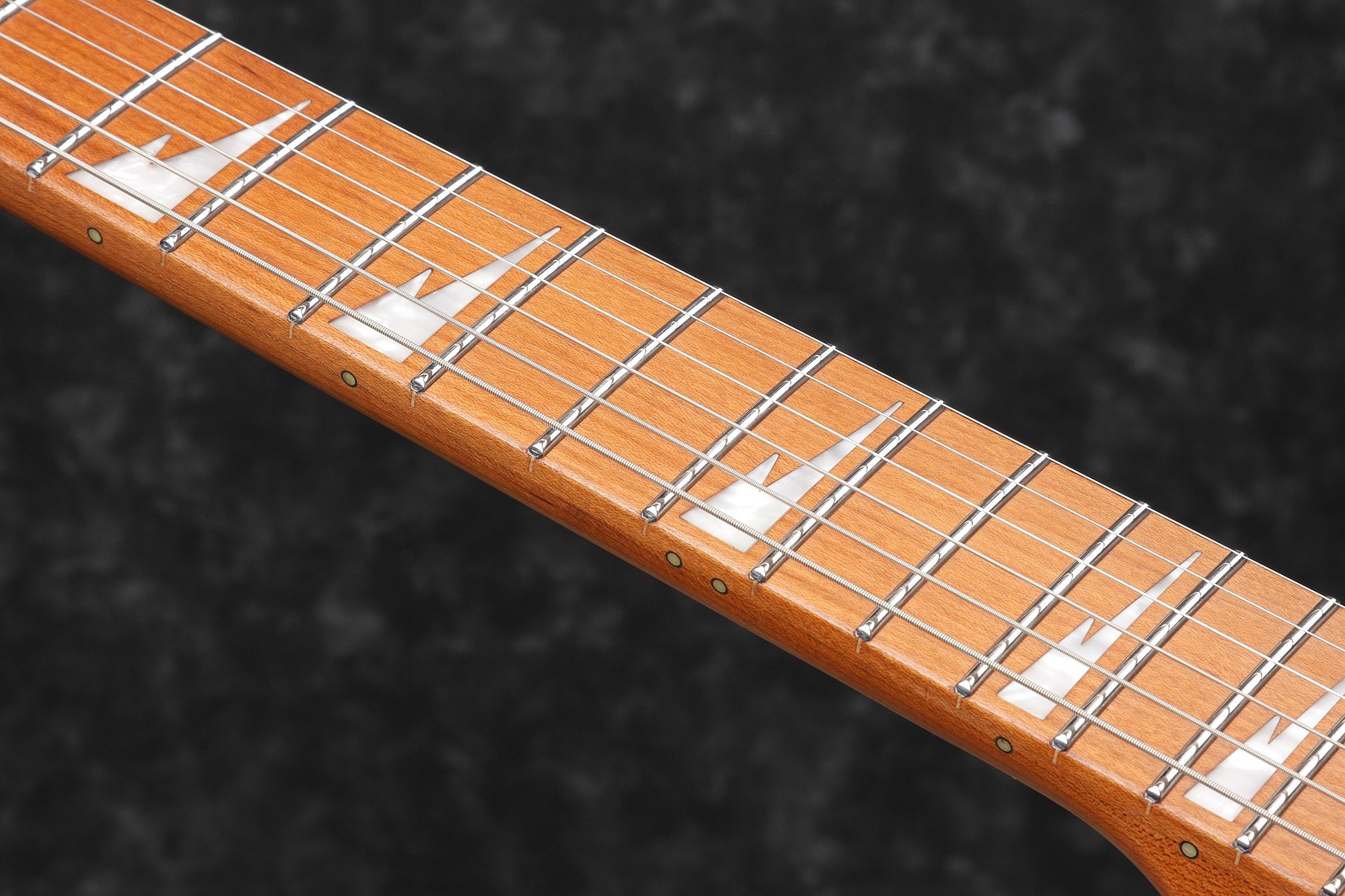 Ibanez Mario Camarena MAR10 Electric Guitar (with Gig Bag), Detail Neck