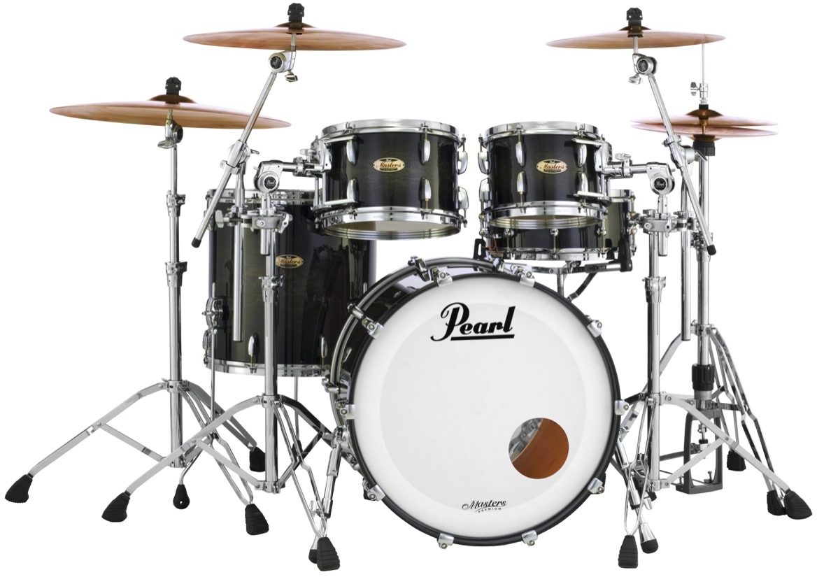 Pearl MCT924C MCT Master Maple Drum Shell Kit, 4-Piece, Main
