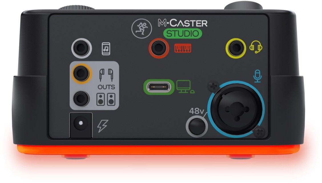 Mackie M-Caster Studio Streaming Mixer, Black, view