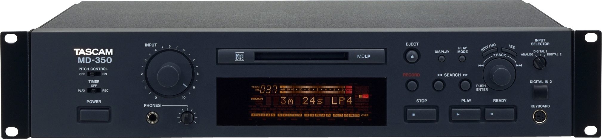 TASCAM MD350 MiniDisc Recorder/Player, Main