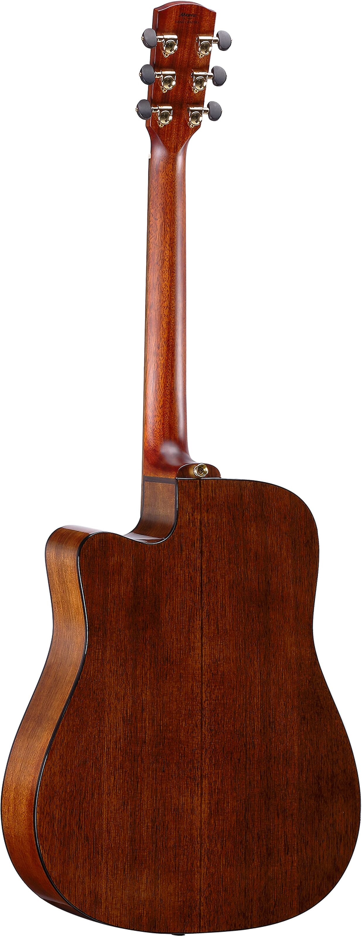 Alvarez MDA70WCEAR Masterworks Elite Dreadnought Acoustic-Electric Guitar, Action Position Back