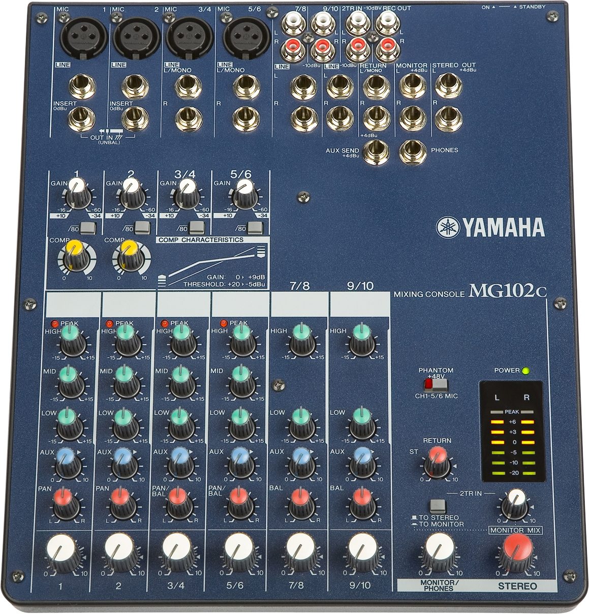 Yamaha MG102C 10-Channel Stereo Mixer | zZounds