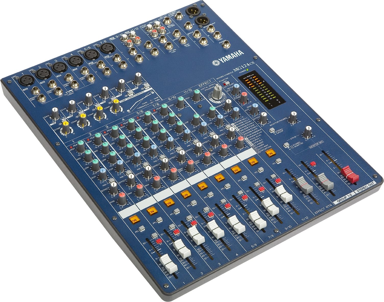 Yamaha MG124CX Stereo Mixer with Effects