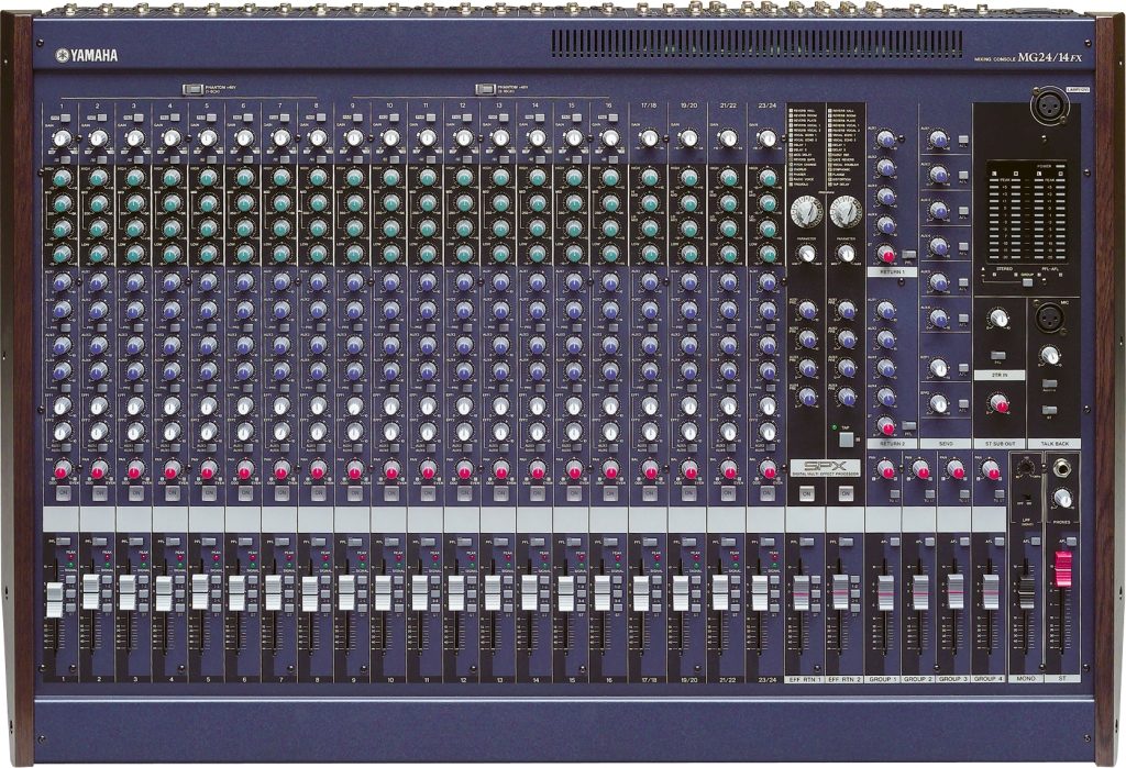 ankomme symmetri hjerte Yamaha MG24/14FX Dual EFX Mixer (24-Channel, 14-Bus) | zZounds